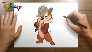 Como Desenhar o Tico (Tico e Teco) | Tutorial Passo a Passo