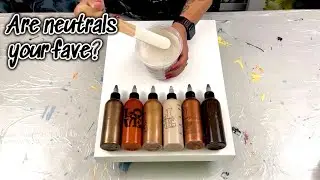 # 786 - Are Neutral Colors Your GO TO?  If so, Check Out This Piece! - Acrylic Painting