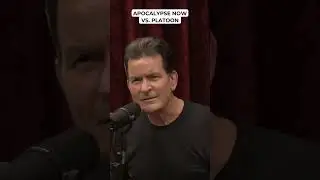 Apocalypse Now vs. Platoon - Charlie Sheen #jre #shorts