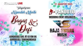 🔴LIVE RAJA SWARA MUSIK | PERNIKAHAN BAGAS & DEFI | GONDOSULI  @pandoyogroup  #hajatan #rajaswara