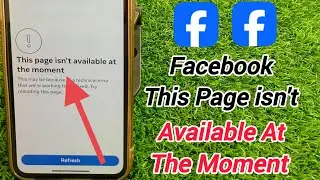 This Page Isn't Available At the Moment Facebook Profile iPhone.