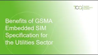 Преимущества спецификации GSMA Embedded SIM для сектора коммунальных услуг