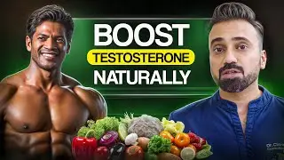 Top 5 Pure Vegetarian Foods to Boost TESTOSTERONE Naturally | Dr. Chirag Bhandari (Andrologist)
