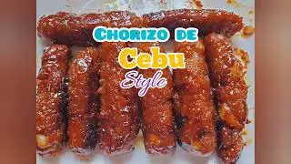 How To Make HOMEMADE CHORIZO (taste like Chorizo De Cebu)