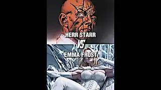 Herr Starr VS Emma Frost #shorts#marvel #dc#vs#youtubeshorts#MarvelShorts