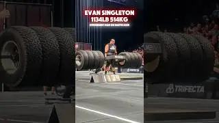 Evan Singleton Strongest Man On Earth 1134lb 514kg Deadlift #deadlift #shawclassic #strongman