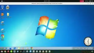 My first WIndows 7 SP1 vm