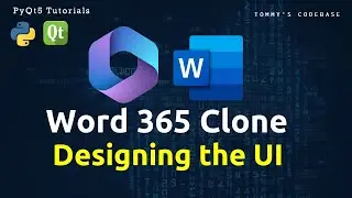 Microsoft Word 365 clone: Building the User Interface