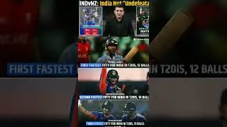 Third fastest Half century for india #india #shivamdubey #abisheksharma #yuvrajsingh #ytshorts