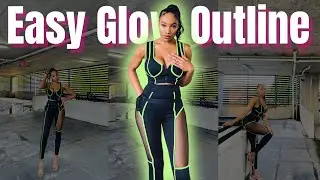 How To Create A Easy Glow Outline For Your YouTube Thumbnails On Your iPHONE 📲 | CANVA TUTORIAL