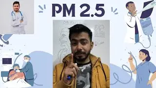PM2.5 😈 – itna chhota, itna khatarnak! | Air pollution 🏭 & Lungs 🫁
