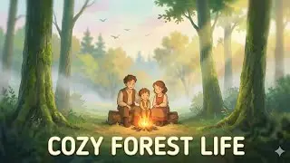 Ghibli-Style Nature Sounds 🍃 | Relaxing Camping Ambience for Sleep & Study 🏕️