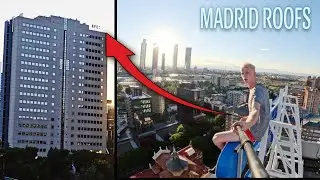 HITTING TORRE EFE SKYSCRAPER ROOF MADRID!