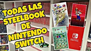 ESPECIAL STEELBOOKS en NINTENDO SWITCH. Todas las 