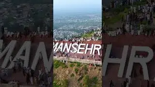 Mansehra | Aerial view | Best Tourist Places In Mansehra | Shorts | Bypass Mansehra | Hill top | 4k