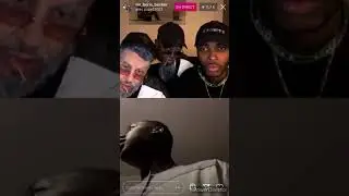 PAPE13003 SE FAIT FRAPPER PAR SON PÈRE DANS LE LIVE DE BORIS BECKER ET FUKAY
