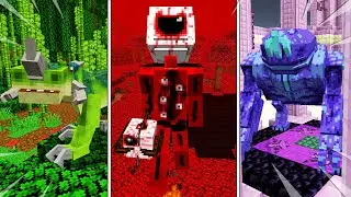 MINECRAFT TOP 10 MOB MODS - FORGE 1.15.2
