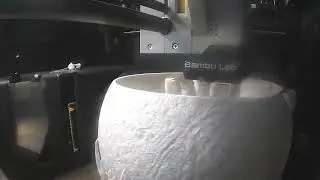 Bambu Lab   P1S   Lune avec astrtonaute   PLA marbre Sunlu