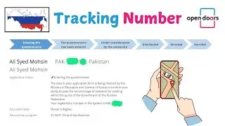 🇷🇺Got The Tracking Number | Open Doors Russia Scholarship Update 2025