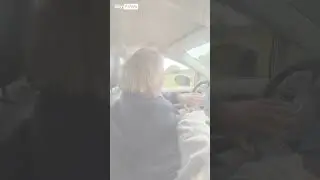 Boris Johnson attacked by ostrich