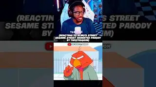 Reacting To Elmo&rsquo;s Street (Sesame Street Animated Parody) #shorts #reaction #elmo #sesamestreet #fyp