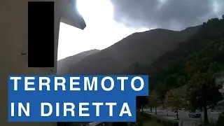 Il momento del terremoto ad Avellino ripreso dalle telecamere: il video in diretta