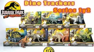 Jurassic World Strike Attack Dino Trackers  Wave 1 y 2 Reseña Completa Mattel 2023