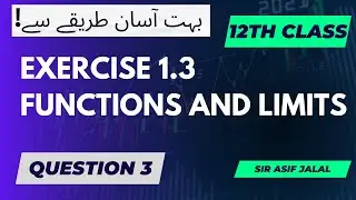 2nd Year Math Ch 1 - Class 12 Maths Chapter 1 exercise 1.3 Question 3 - 12th Class Math Chapter 1