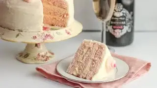 Classic Pink Champagne Cake