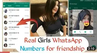Girls WhatsApp Numbers for friendship || Larkion ke WhatsApp Numbers for friendship || Find Girls
