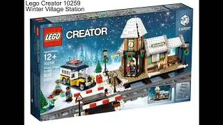 Preview of LEGO Creator 10259 - Winter Village Train Station