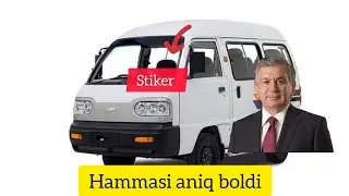 Haydovchilar diqqatiga STIKER HAQIDA