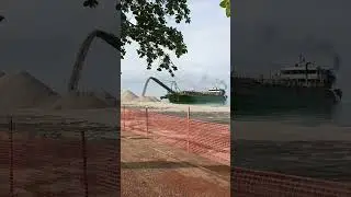 shoreline reclamation - THSD Dredging - Loading - Delivery - Discharge (unloading)