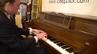 Everett piano 1976 made in USA-zeegzack