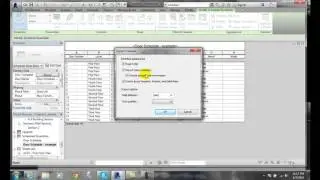 Revit 12-34 Exporting Schedule to Excel Sheet