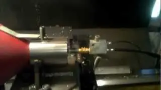 Gun drilling on engine lathe