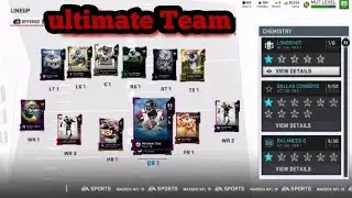Madden 19 My First Ultimate Team Line up
