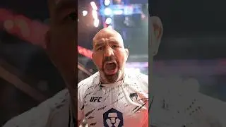 Glover Teixeira reagindo &agrave; vit&oacute;ria de Alex Poatan no #UFC320! 🥹 #shorts