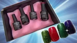 Образцы гель-лаков Madam Glam Soak Off и Chameleon Gel