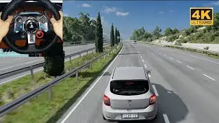 Dacia Sandero – Realistic POV Driving & Engine Sound | BeamNG.drive
