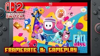 Fall Guys - (Nintendo Switch 2) - Framerate & Gameplay (Epic Victory by Toni)