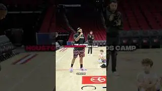 TNE Jaypee Special Appearance at Houston Rockets Kids Camp 🔥