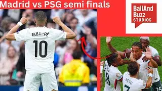 Madrid vs PSG  update on the FIFA club world cup semifinals
