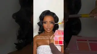 The most luxurious feeling😍✨✨✨ #makeup #makeuplover #hollywoodwaves #bridalmakeup