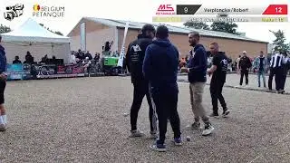 P&eacute;tanque 2025: Championnat Belgique Triplette, 16&egrave;me de finale