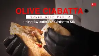 Olive Ciabatta Bread Recipe for Professionals | with SwissBake&reg; Ciabatta Bread Mix