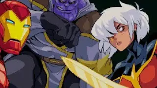 Thanos boss fight - Marvel Cosmic Invasion (Sanctuary II)