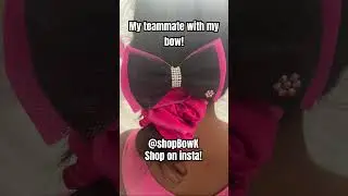 Shop on insta! #bow #gymnast #viral #accessories