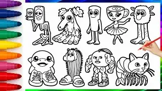 Draw Amazing Italian Meme Creatures in Minutes - Tung Tung Sahur, Brr Brr Patapim and others