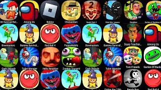 Long Neck Run,Juice Run,Tippy Toe,Insect Evolution Run,Sandwich Runner,Bridge Race,Flying Cut.